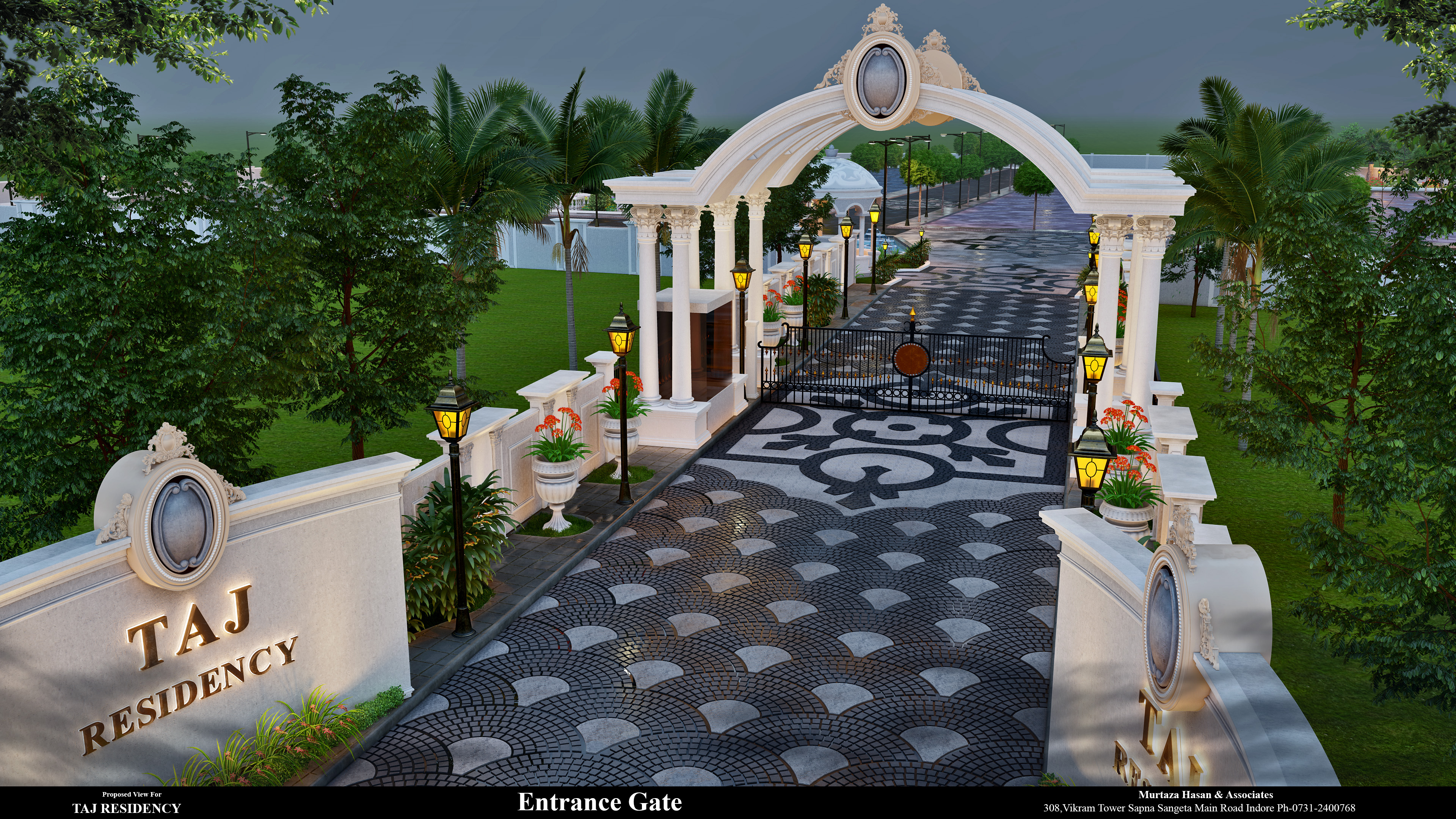 Taj Residency Plot | Size: 20*60 Sq.ft - Photo 1 of 2